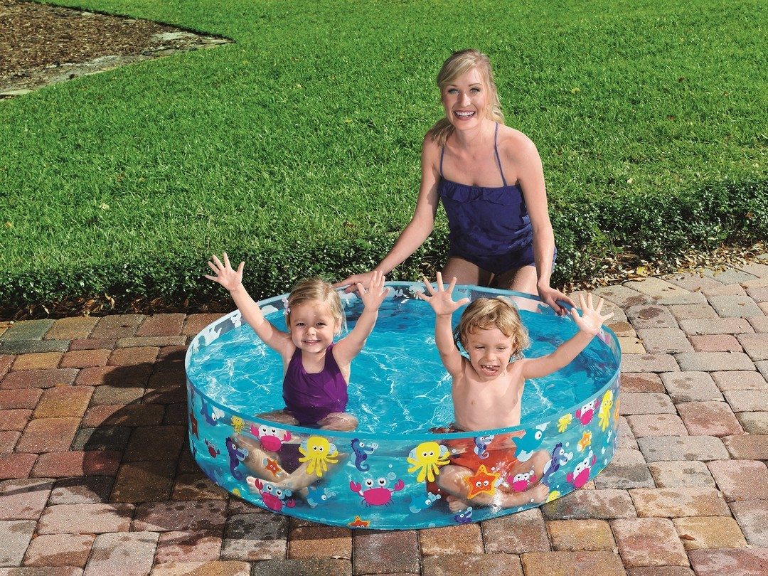 Bestway 55028 bērnu baseins Plaża, 122 x 25 cm