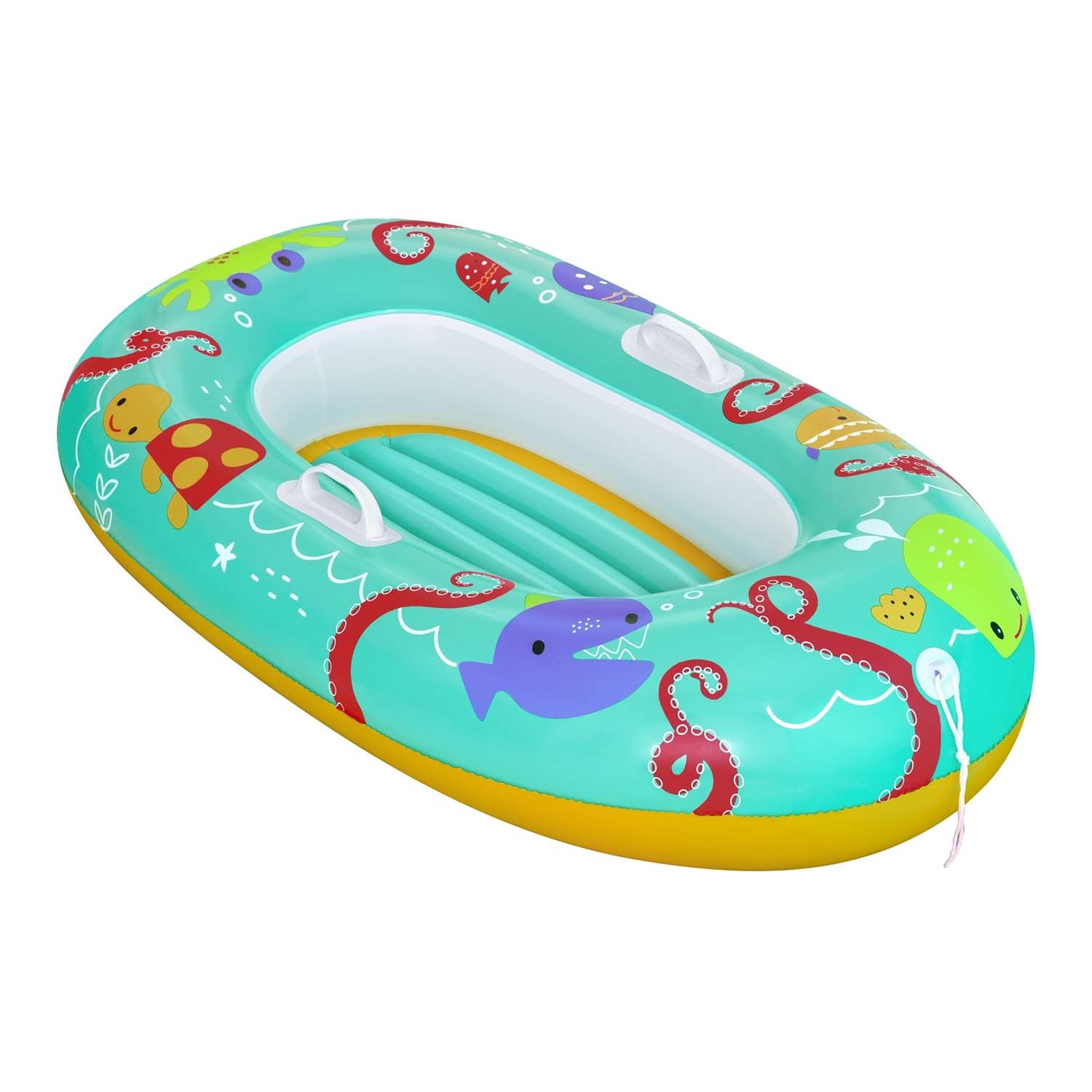 Bestway 34009 bērnu piepūšamā laiviņa peldēšanai, 119 x 79 cm