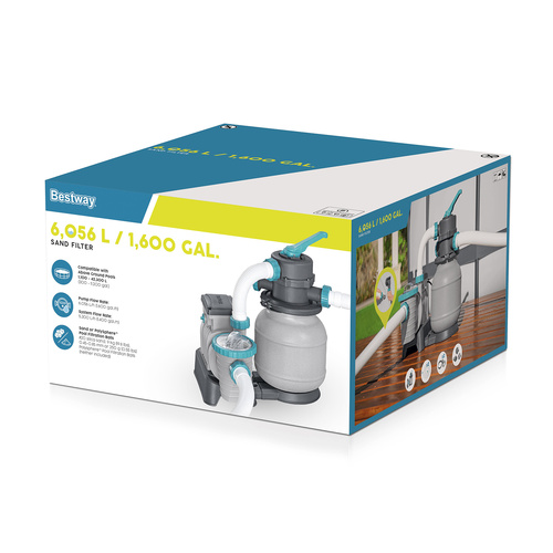 Bestway 58497 Sand Filter Pump for Pools 5678 L/h