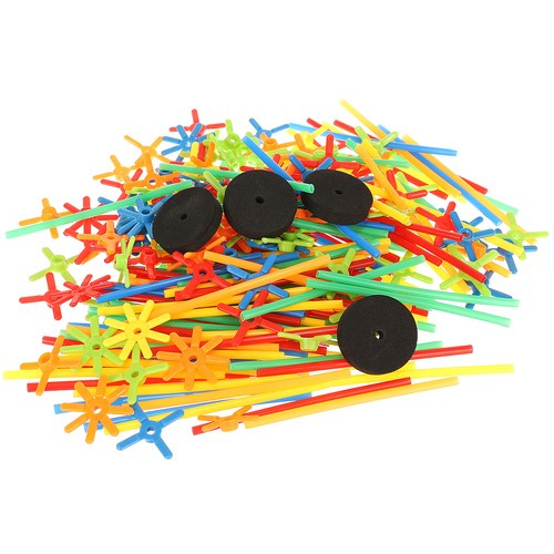 Blocks - Straws - Set Of 238 Pcs. 22416