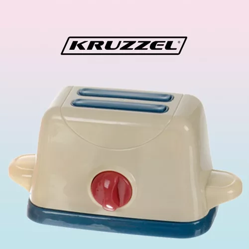 Creative Play Dough Set with Toaster and Pasta Maker Kruzzel 22561