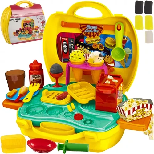 Plastic Mass In A Kruzzel 23202 Suitcase