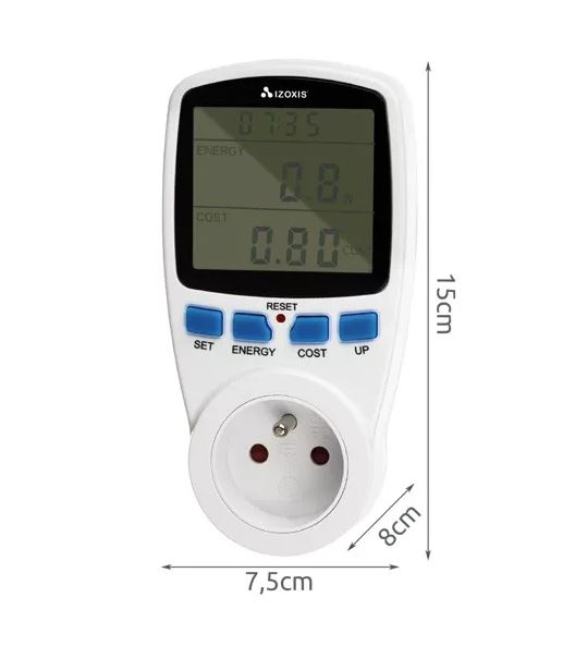 Wattmeter Energy Consumption Meter 23576