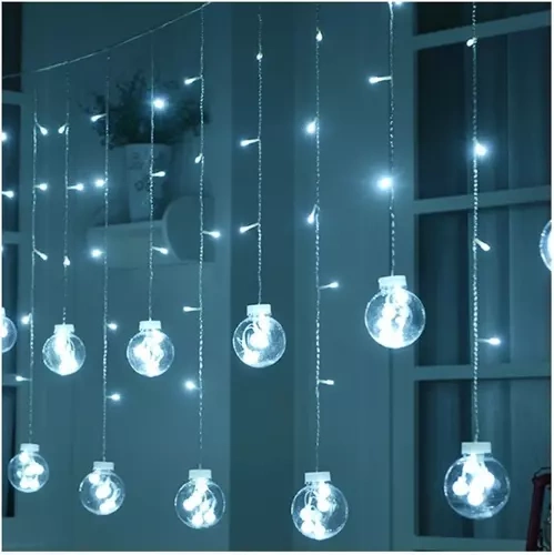 108LED USB light curtain - cool white KŚ19770