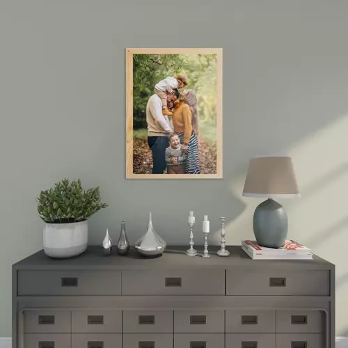 Malatec Pine Wood Frame 28x38 cm, Natural