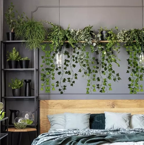 Искусственный плющ Gardlov, гирлянда 50,4 м, зеленый