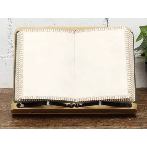 Malatec Bamboo Book and Tablet Stand