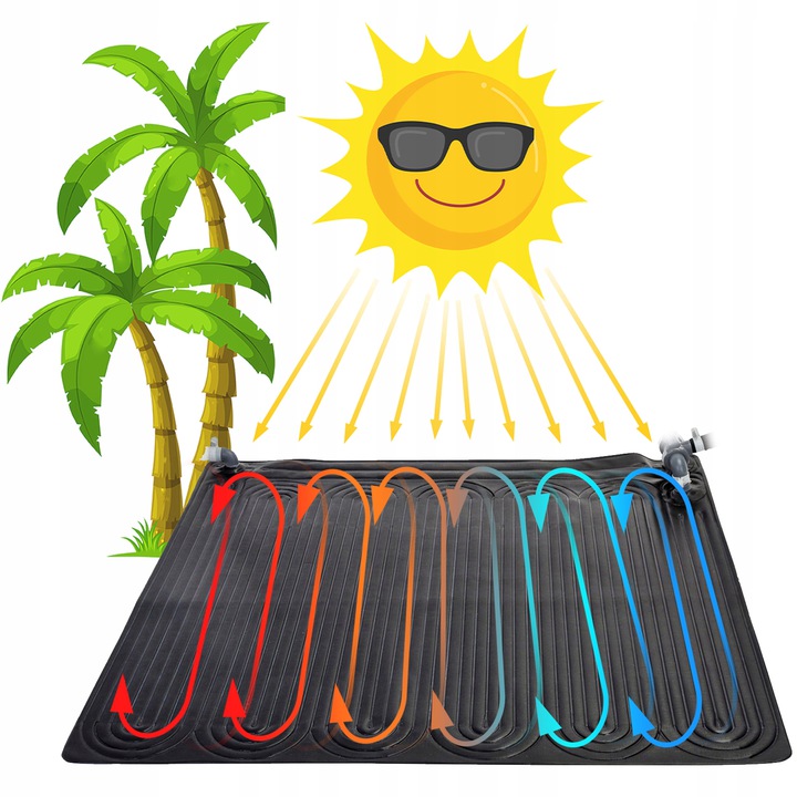 Intex 28685 Solar Pool Heating Mat, 120x120 cm