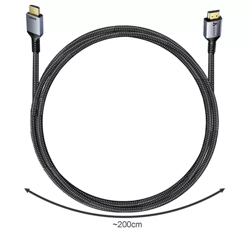 High-Speed 8K HDMI 2.1 Cable 2m