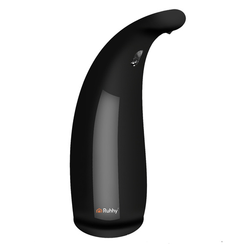 Ruhhy Touchless Soap Dispenser, 300 ml, Black