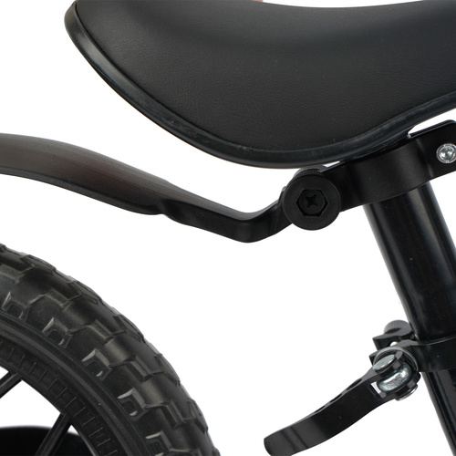 Kruzzel 25767 Balance Bike for Kids 2+ with 12 Inch Wheels, Black (3)