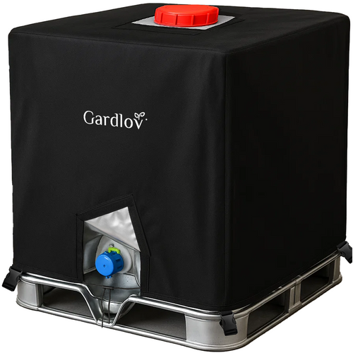 Gardlov IBC 1000L Water Tank Cover, Black