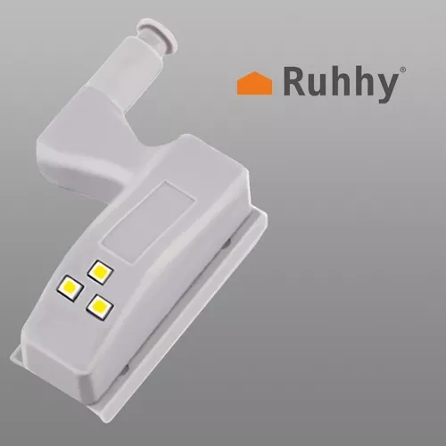 Светильник на мебельную петлю 3 LED подсветка для шкафа 23025