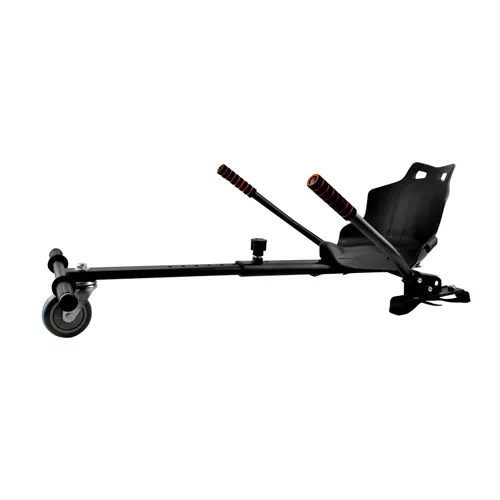 Hoverboard Go Kart Attachment Trizand 23193 with Adjustable Seat for Kids, Black-Orange