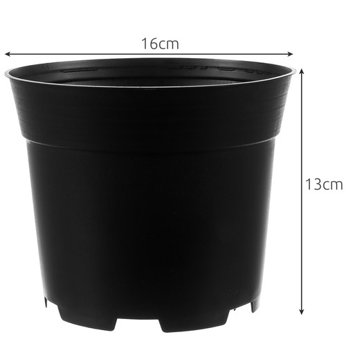 Gardlov Nursery Pots 2L, 16cm, Black, 500 pcs