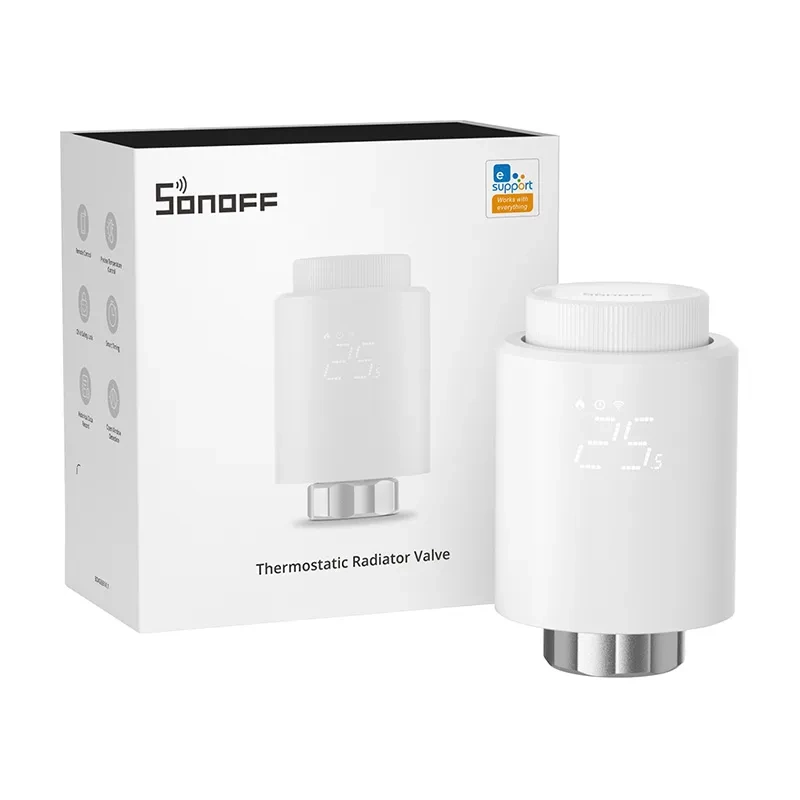 Smart Thermostatic Valve Sonoff TRVZB Zigbee 3.0