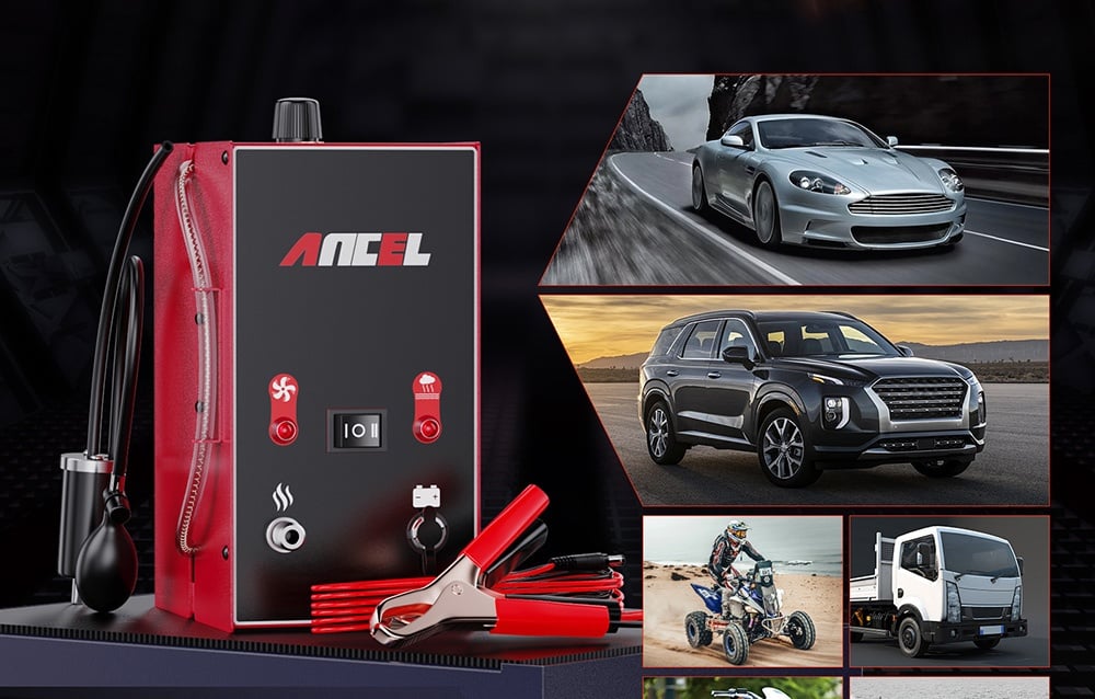 Ancel S160 Automotive Smoke Leak Detector with Built-in Air Pump (0)