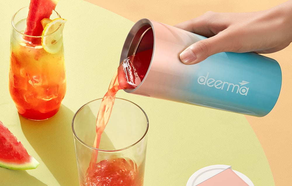 Bezvadu blenderis Deerma DEM-NU90 Termokrūze 300ml