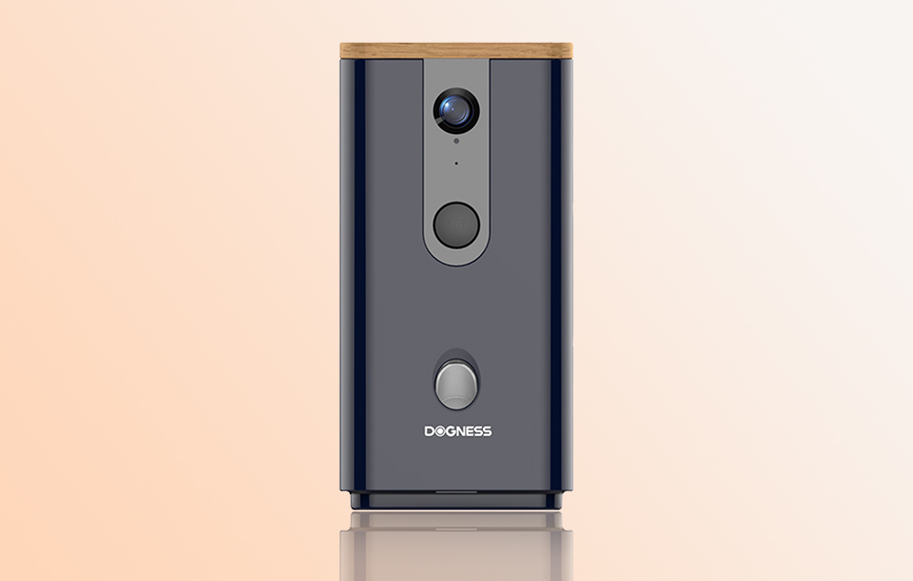 Dogness T03 Smart Treat Dispenser with HD Camera & Audio - Black (1)