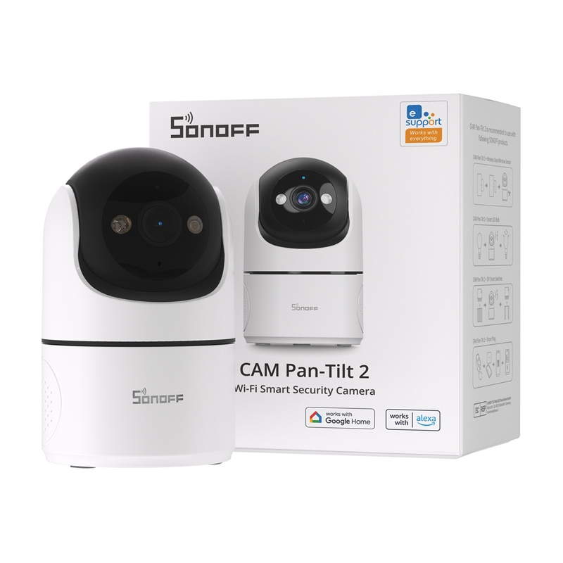 Sonoff CAM-PT2 Smart WiFi Camera 1080P Pan/Tilt 360° View (2)