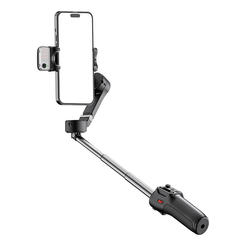 Smartphone Gimbal Hohem iSteady V3 Kit with AI Tracker & Extension Rod - Black (1)