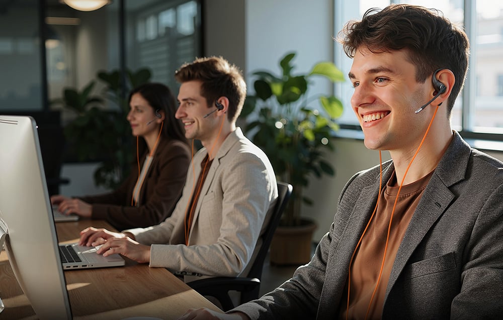 Wired Open-Ear Headphones Oneodio OpenRock Link 10 Black (2)