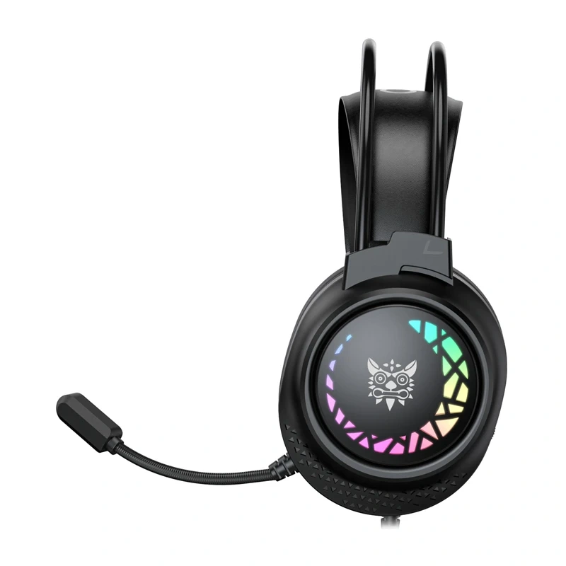 Игровые наушники ONIKUMA X92 Черные 50мм RGB