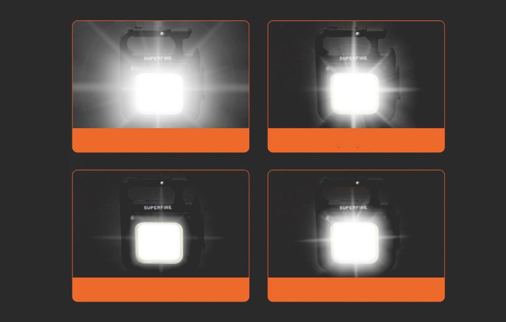 LED Workshop Flashlight Superfire MX16 600lm (3)