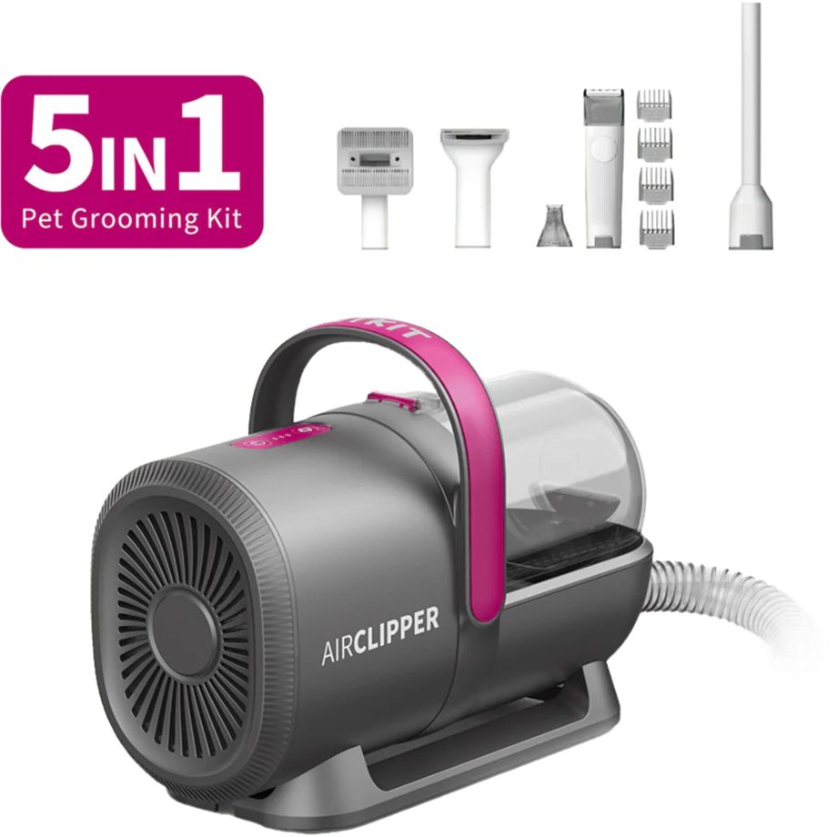 Pet Grooming Kit PetKit AirClipper 5-in-1 1.4L Vacuum