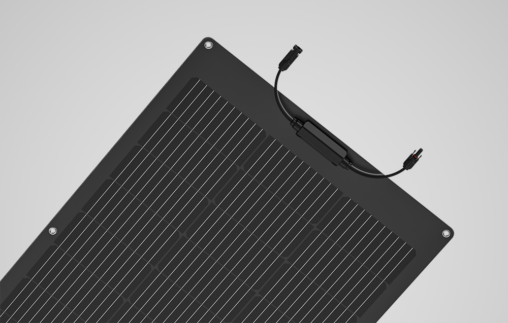 Flexible Solar Panel EcoFlow 100W Monocrystalline (3)