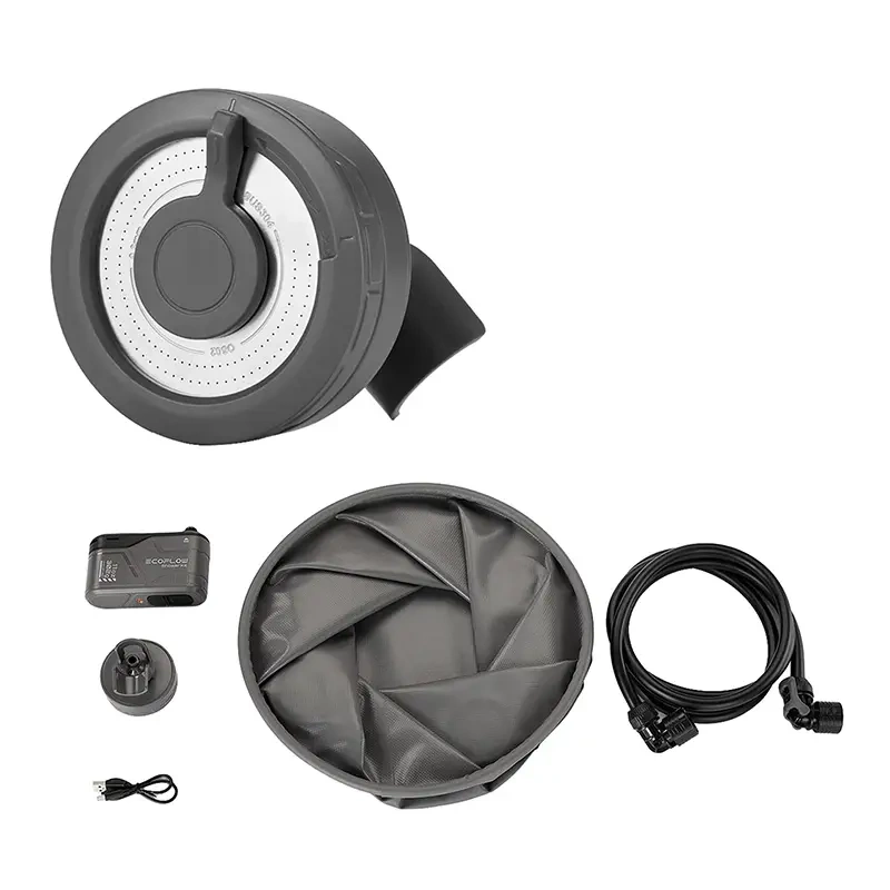 Portable Travel Shower Kit EcoFlow EFA-SHOWERKIT with Collapsible Bucket