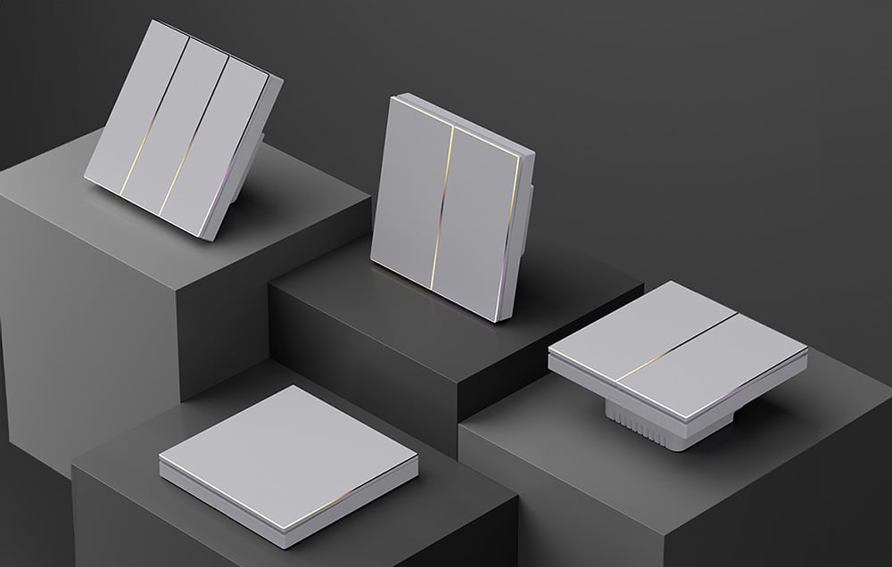 Smart WiFi Light Switch Avatto TS60-EU-W2 2-Channel (2)