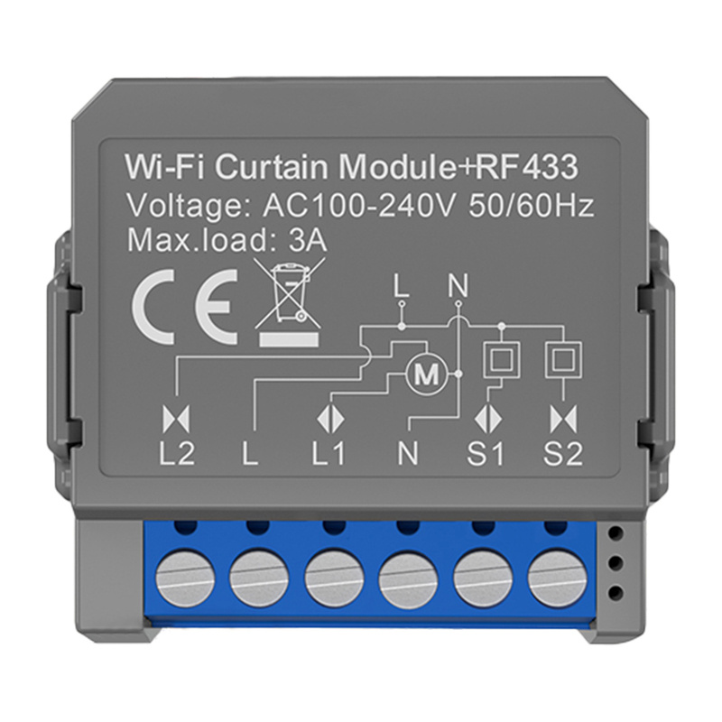 Smart Curtain Controller Avatto CMS16-RF-1 Wi-Fi & RF