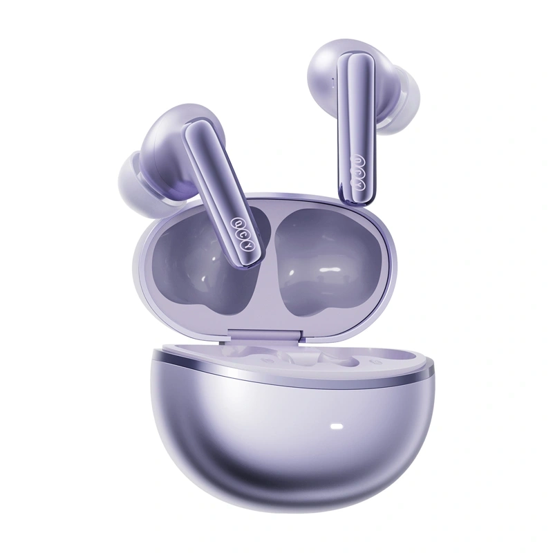 Wireless Earbuds QCY MeloBuds N70 Lite HT18 ANC Purple