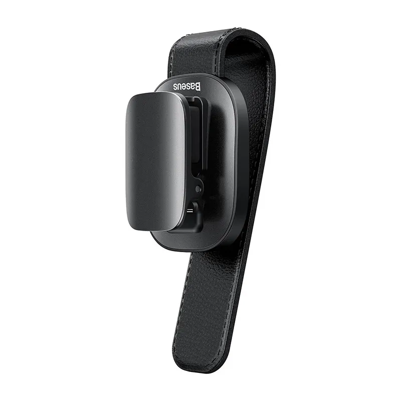 Car Glasses Holder Baseus Platinum Vehicle ACYJN-B01 Clamp Black