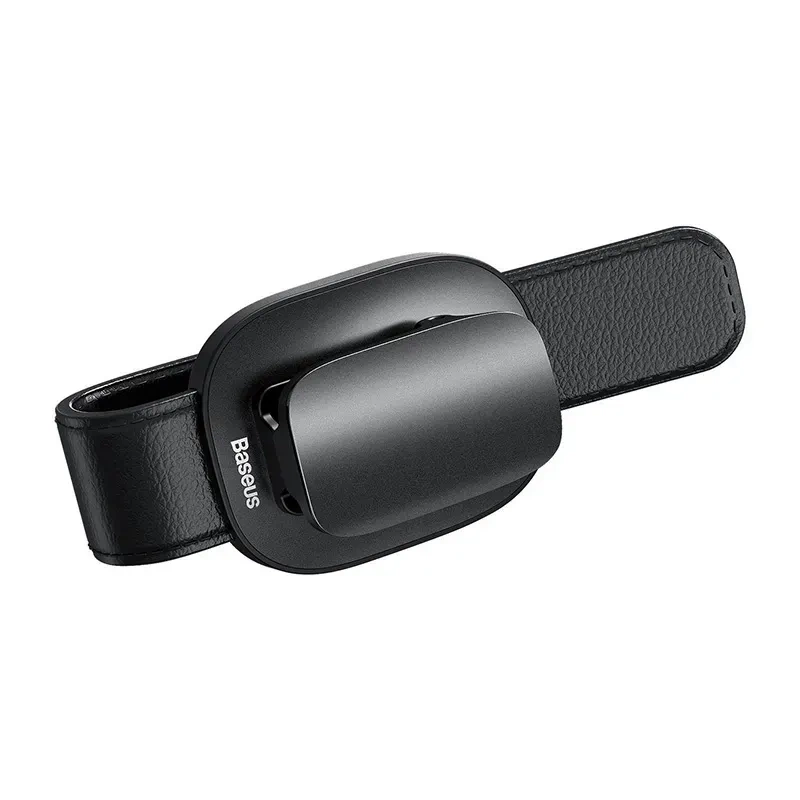 Car Glasses Holder Baseus Platinum Vehicle ACYJN-B01 Clamp Black