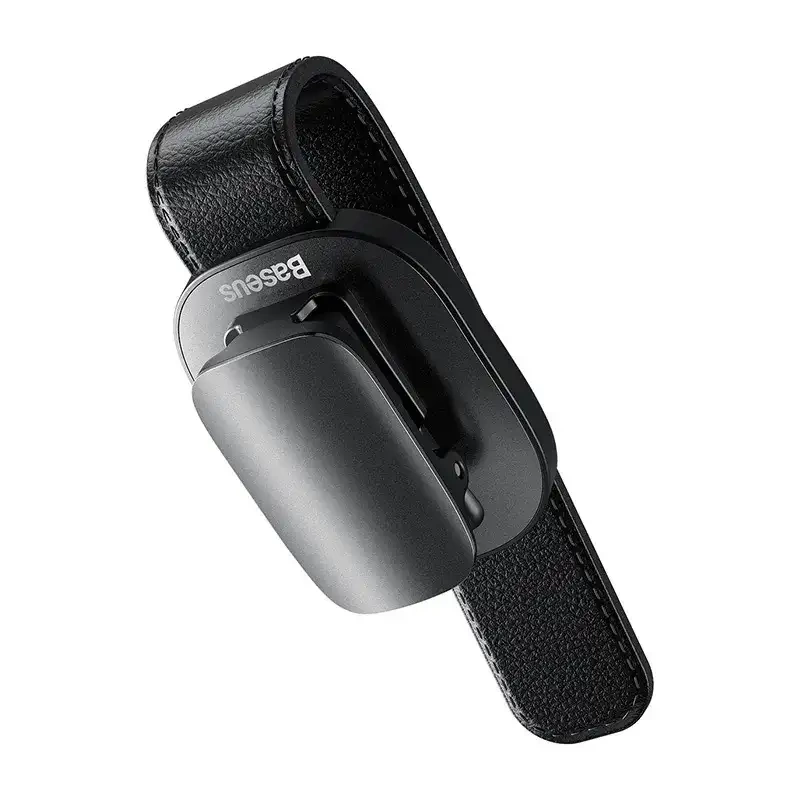 Car Glasses Holder Baseus Platinum Vehicle ACYJN-B01 Clamp Black