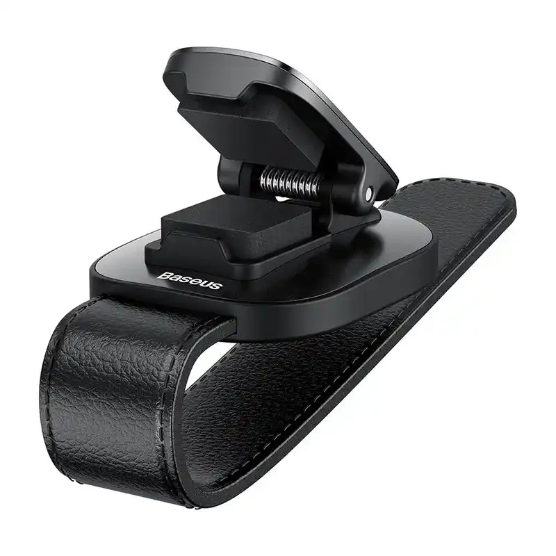 Car Glasses Holder Baseus Platinum Vehicle ACYJN-B01 Clamp Black