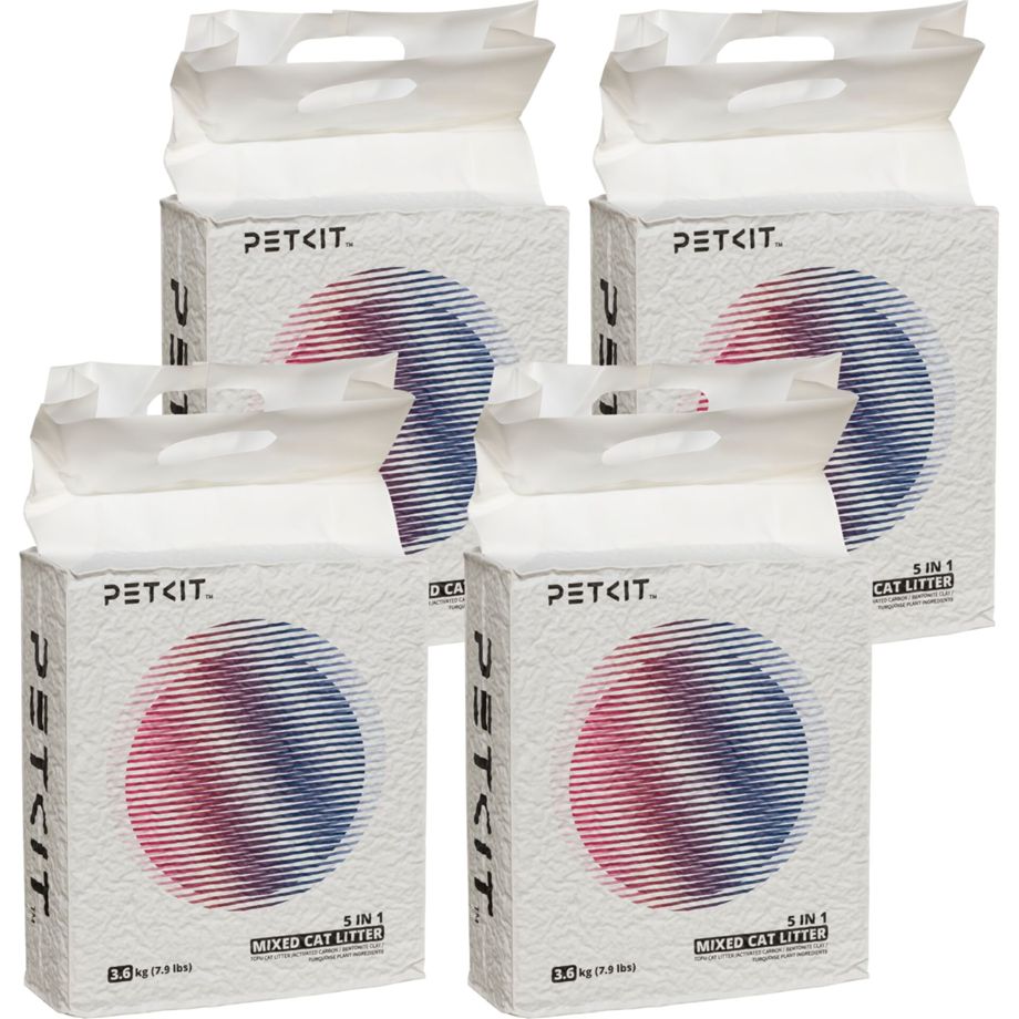 Mixed Cat Litter PetKit 7L Flushable 2mm