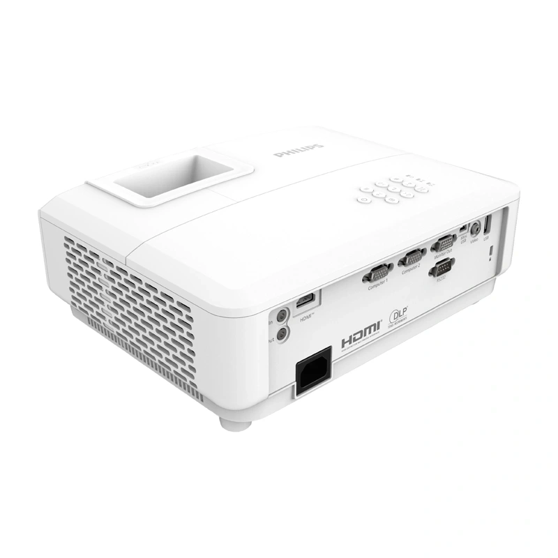 Philips PR-650 WXGA Projector, White