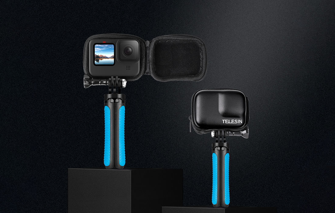 Telesin Protective Case for GoPro Hero 9 / 10 / 11 / 12 (GP-CPB-901), Black