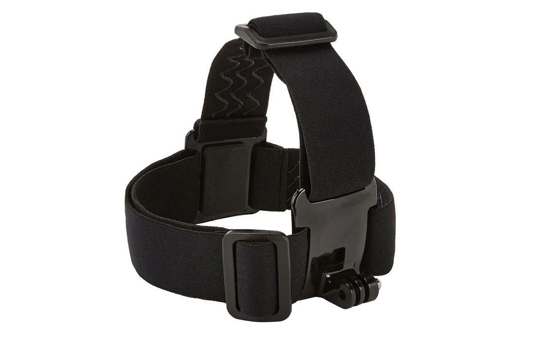 Telesin Head Strap Mount for Action Cameras (GP-HMS-T04), Black