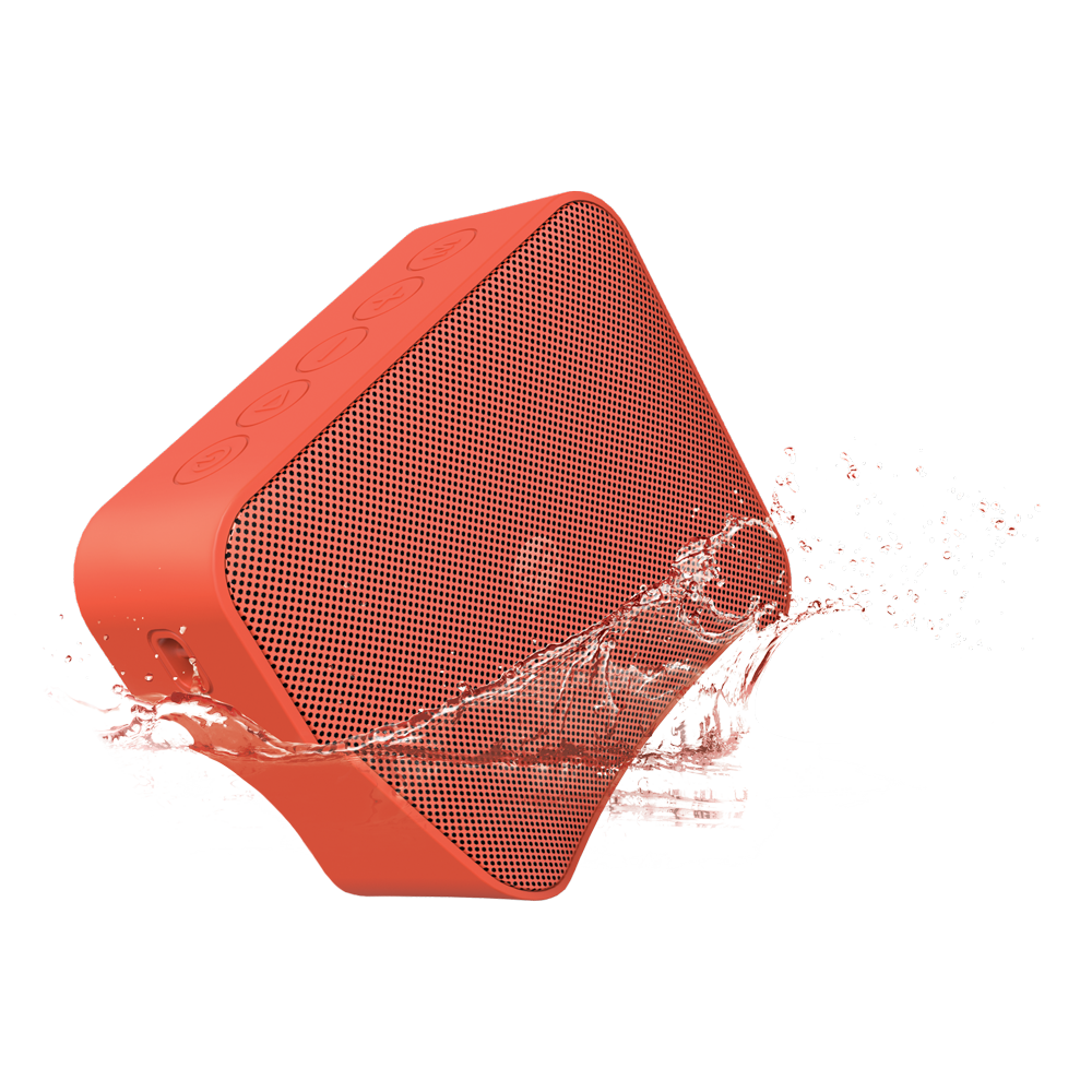 Bluetooth skaļrunis Forever Blix 5 BS-800, ūdensizturīgs IPX7, sarkans