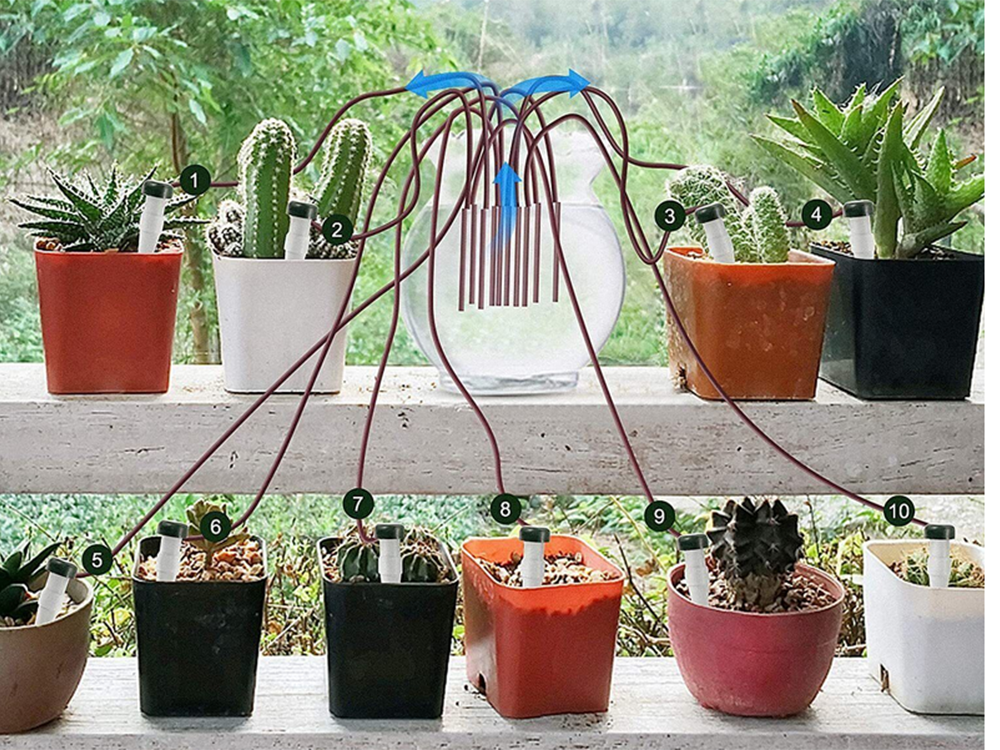 Plant Watering System for Pots, 2 pcs
