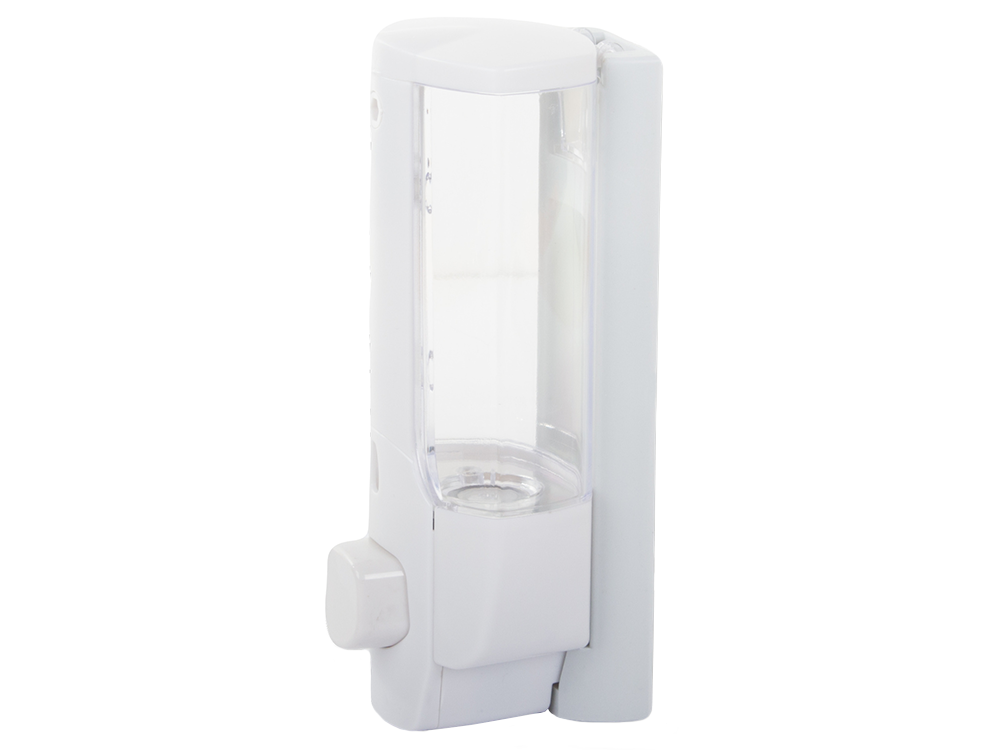 Wall-Mounted Soap and Liquid Dispenser, 350 ml, White