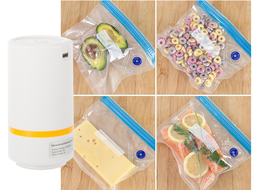 Electric Vacuum Pump for Food Storage Bags