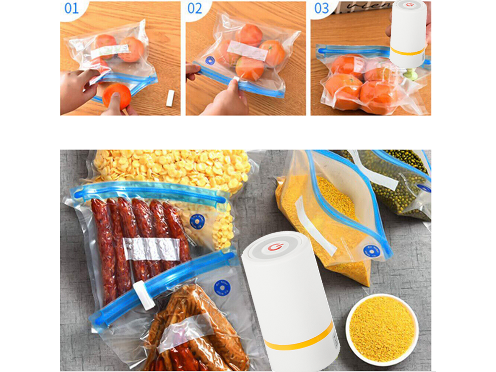 Electric Vacuum Pump for Food Storage Bags