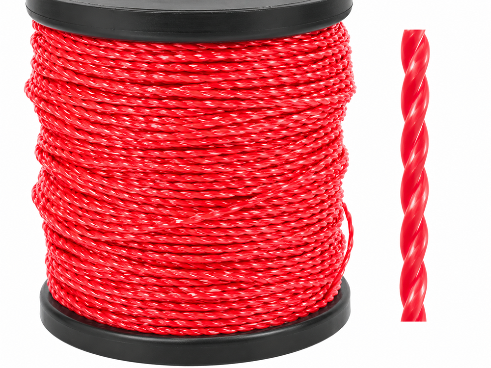 Trimmer Line, Twisted, Quiet, 2.4mm, 100m