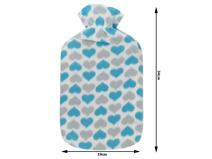 Rubber Hot Water Bottle with Soft Cover
