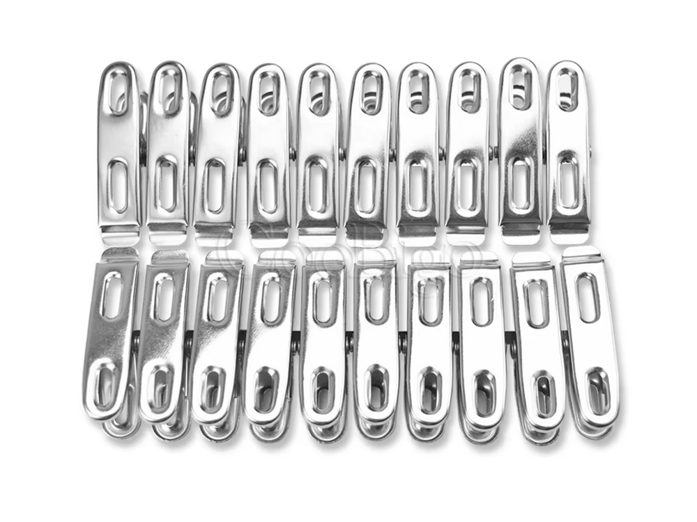 Metal Laundry Clips, 20 pcs.